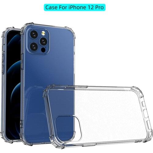 Militray Grade Shockproof Clear Transparent Phone Case Mobile Shell For Apple 6 6p X Xr Max 11 Pro 12promax Samsung S21P