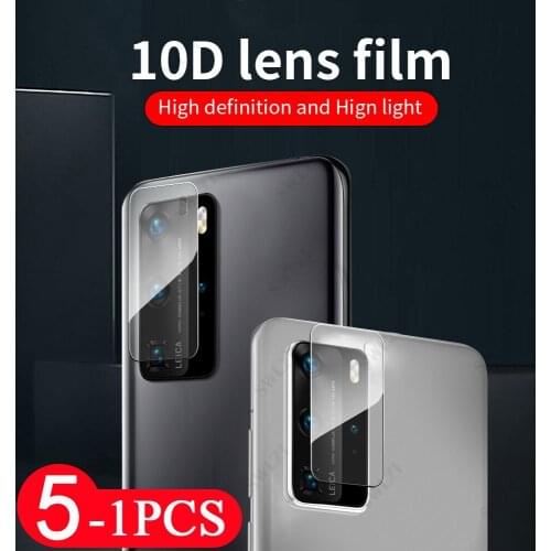 5-1Pcs protective Film for huawei P40 P30 lite P20 pro plus protector Camera Lens P40 lite E Camera phone screen protector Glass