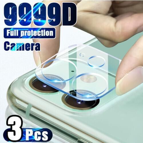 3Pcs Camera Protective Glass For iphone 12 11 Pro Max X XR XS MAX Screen Protector On iPhone 12 6 6S 7 8 Plus SE 2020 Lens Glass