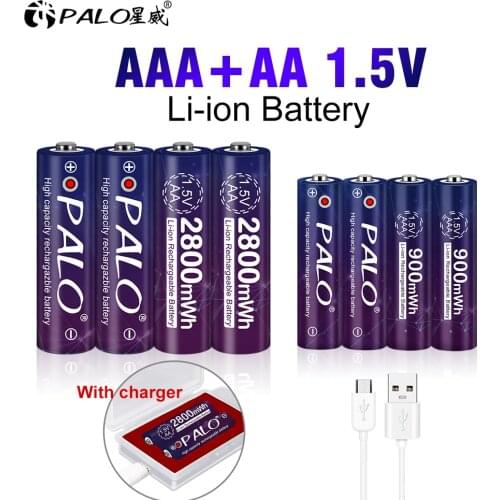 AAA Battery 1.5V Lithium AAA rechargeable battery for Remote Control Toy light Batery+AA Battery 1.5V Lithium batteery