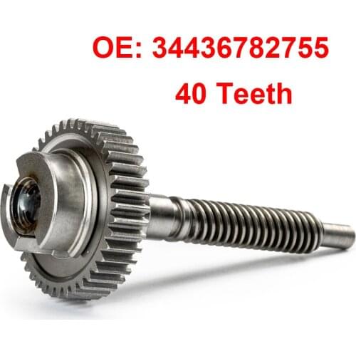 34436782755 40 Teeth Metal Parking Brake Actuator Gear for BMW E65 E66 745i 760i 4.4L 4.8L 6.0L Auto Repair Kit