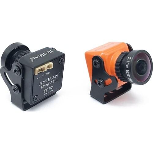 5.8G FPV Camera Starlight 1/1.8'' D-WDR CCD 800TVL Level sensor OSD FPV mini camera 2.1mm/2.3mm Lens 5-30V for RC FPV Drone