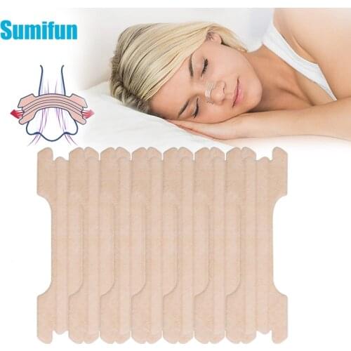 6Pcs Herbal Extract Stop Snoring Patch Nose Rhinitis Nasal Congestion Treatment Strips Breathing smoothly Health Medical Plaster