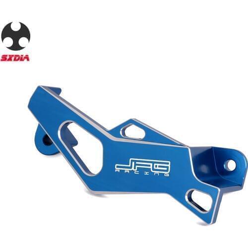 CNC Rear Brake Caliper Guard For Yamaha YZ 125 250 YZF YZ250F YZ450F WR250F WR250R WR250X WR450F WRF 450 Blue Motorcycle