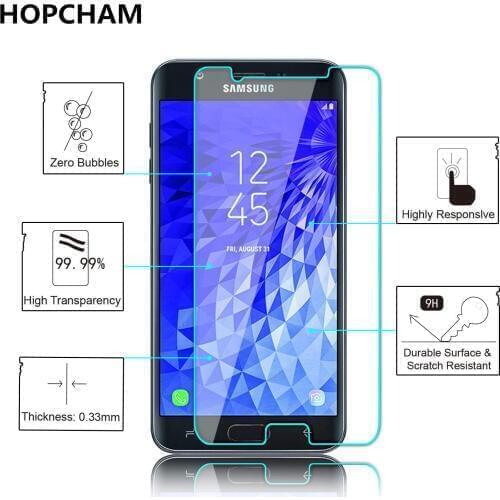 HOPCHAM Screen Protectors For Samsung Galaxy J3 2018