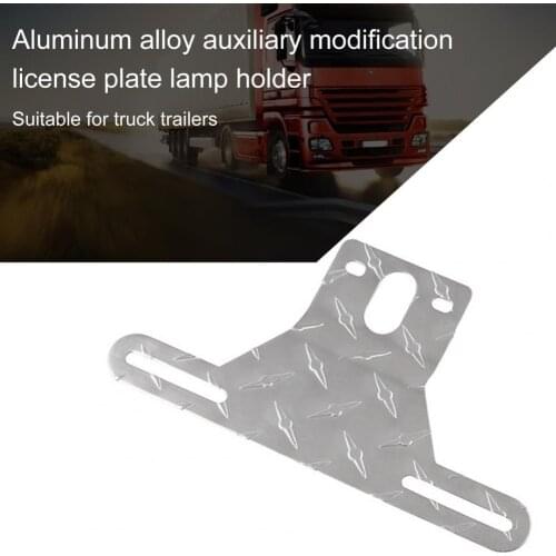 License Plate Light Bracket Aluminium Alloy License Plate Lamp Holder 8542125178 for Trucks Trailers