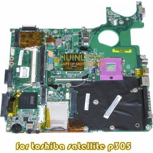 NOKOTION A000041070 laptop motherboard for toshiba satellite P300 P305 965GM DDR2 Without graphics slot Mainboard DABL5SMB6E0