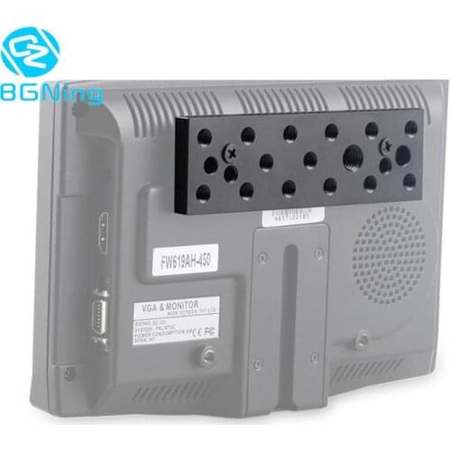 BGNing Aluminium Universal DSLR Camera Battery Mounting Board Support Holder Plate Tripod Monitor Stabilizer Adapter Photography