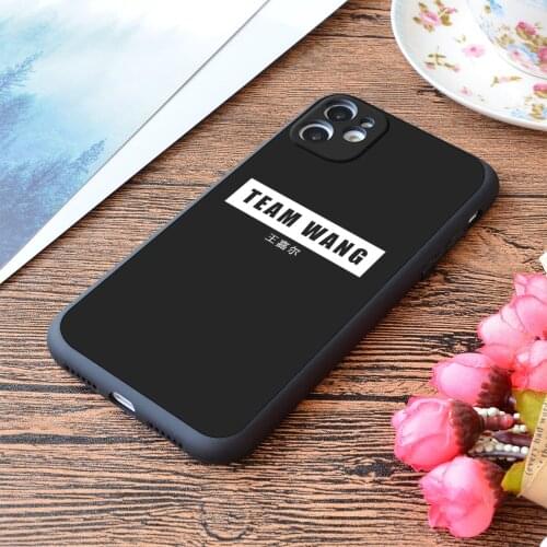For iPhone Team Wang Jackson Wang Got7 Print Soft Matt Apple iPhone Case