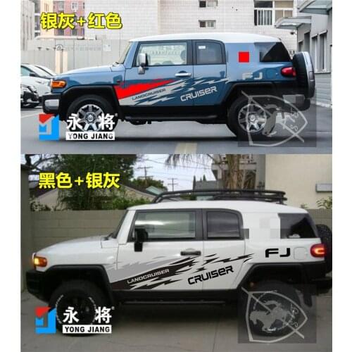 FOR Toyota Land Cruiser FJ car stickers body personality decoration Land Cruiser FJ appearance modified decals