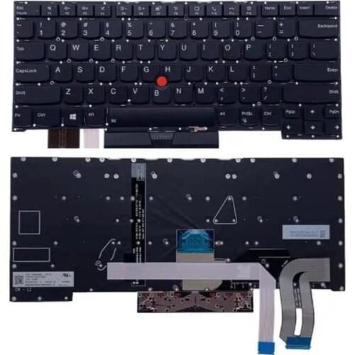 New Original US English Backlit Keyboard For Lenovo Thinkpad T14S Gen1 Laptop
