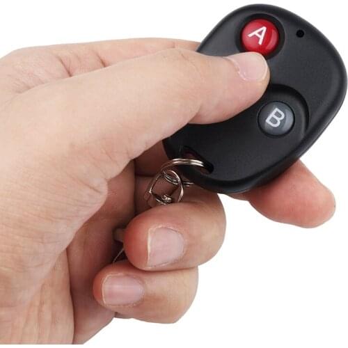 New Mini Wireless Switch Remote Control Adjustable Micro Receiver Power LED Lamp Controller Momentary Toggle