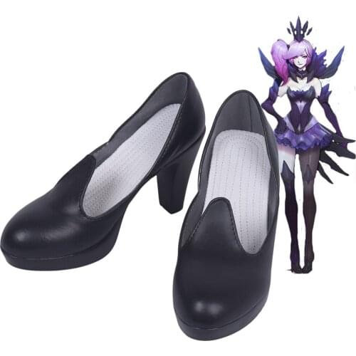 Luxanna Crownguard Cosplay Shoes LOL The Lady of Luminosity Cosplay Boots High Heel Shoes Unisex Custom Made