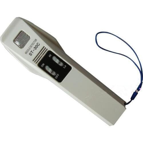 ST-30C Handheld Metal Detector hand held Needle detecting device food safe Tester Needle scanner search magnets in cloth toys