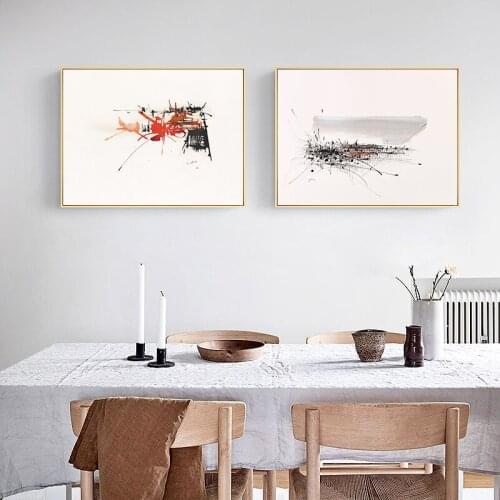 Northern Europe contracted modern abstract porch sitting room mural poster canvas prints picture adornment picture