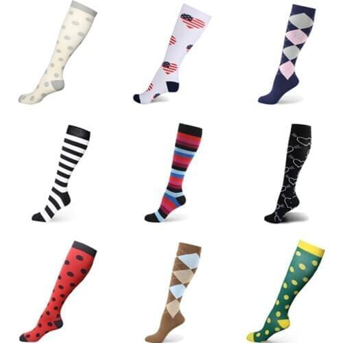 1Pair Women and Man Elastic Outdoor Protect Feet Compression Stockings Breathable Nylon Fitness Sport Stocking