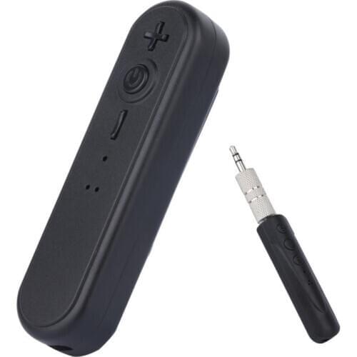 1pcs new Mini Bluetooth Audio Receiver Wireless Bluetooth Transmitter 3.5mm Handsfree Bluetooth Car Mini Music Adapter dfdf