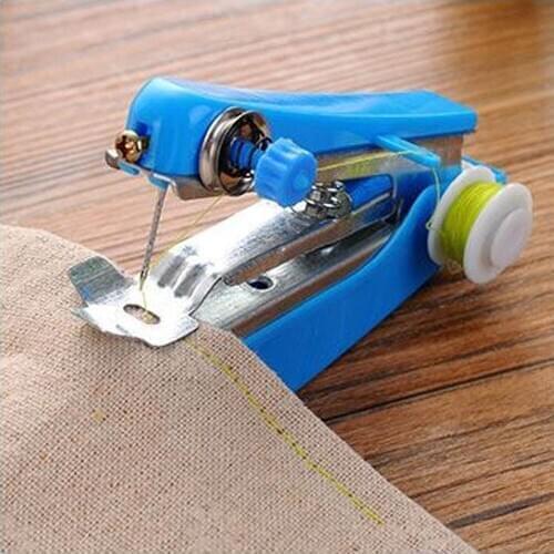 10pcs Household mini sewing machine hand held sewing machine