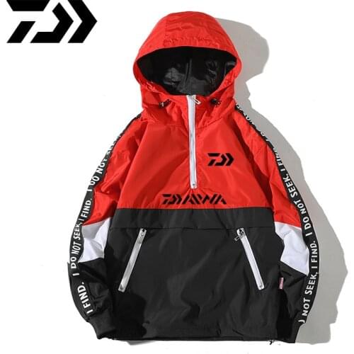 2020 DAIWA Outdoor Fishing Shirts Ultrathin Hooded Camping DAWA Fishing Clothing Quick Dry Fashion Fishing Jackets Sport Clothes