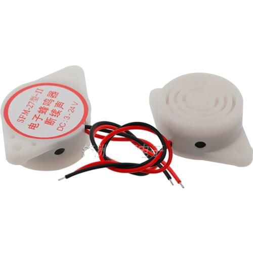 Free shipping 10PCS SFM-27 Discontinuous Sound DC6 DC3-24V HYT-3015B Active Sound Recorder Electronic Buzzer 100% good