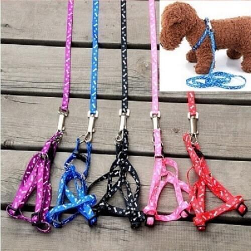 Color Send Randomly!!! 1 X Brand New Nylon Pet Cat Doggie Puppy Leashes Lead Harness Belt Rope Hot