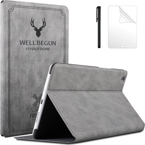 For Huawei MediaPad M6 8.4 Case Protective PU Leather Stand cover for Mediapad M6 8.4" VRD-AL10 VRD-W10 Tablet Case + FilmPen