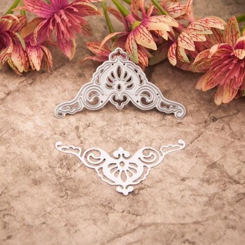 Flowers frame scrapbooking dies metal cutting Die Stencils for DIY Scrapbooking photo album Decorative Embossing DIY Paper Cards