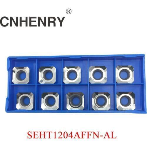 CNC Inserts Indexable Aluminum Carbidde Inserts SEHT1204AFFN-AL Cutting Tools For Lathe With Plastic Case