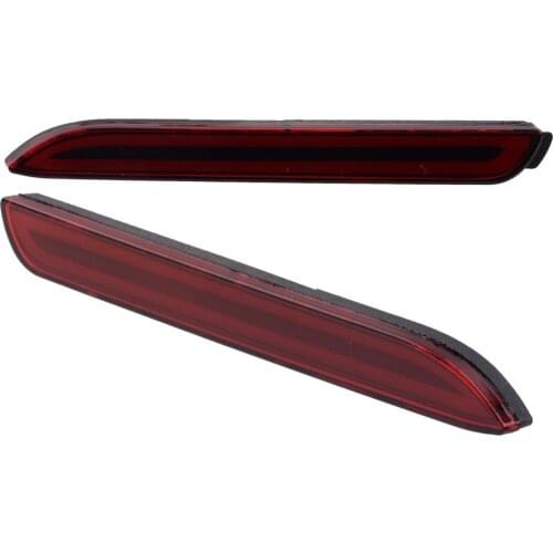 Red LED Rear Bumper Reflectors Fog Brake Tail Light Turn Signal Lamp Fit for Toyota RAV4 Avalon Lexus RC350 GX470 RX300 IS-F