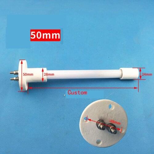 380vQuartz heating tube for BBQ, oven, tea machine, etc. flange heating tube