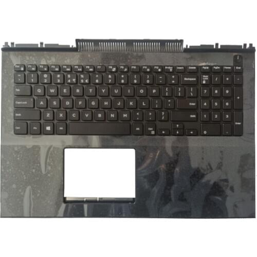 New US laptop Keyboard for Dell Inspiron 15 7000 7566 7567 7568 7577 US keyboard with palmrest