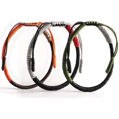 ZV New Braided Bracelet Diamond Knot Student Adjustable Friendship Chain Boho Paired Rope For woman Jewelry Gift Wholesale