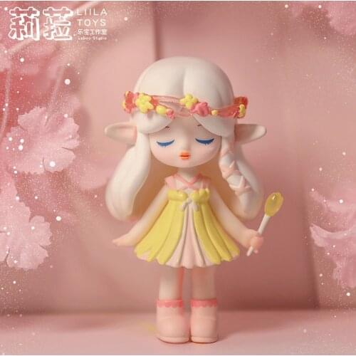 Original Anime Garden Angel Pre-Sales Liila Misty Forest Summer Pink Limited Series Blind Box Guess Bag Action Figure Toys Gift