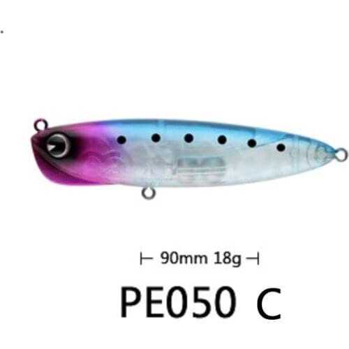 Pencil Fishing Lure 90mm 18g Artificial Hard Bait 3D Fishing Somari Saltwater Stickbaits Fishing Tackle 2021 Slow Sinking