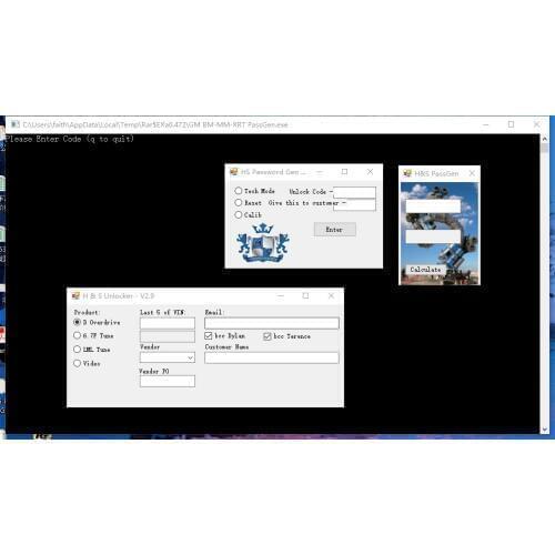 H&S VIN Unlock SOFTWARE RESET YOUR OWN TUNERS XRT PRO MINI MAXX DODGE OVERDRIVE