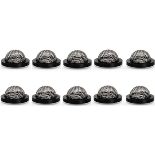 10pcs Garden Shower Hose Silicone Rubber Washers Filter Mesh Replacement For Washing Machine Faucet Seal Shower Head Accessories