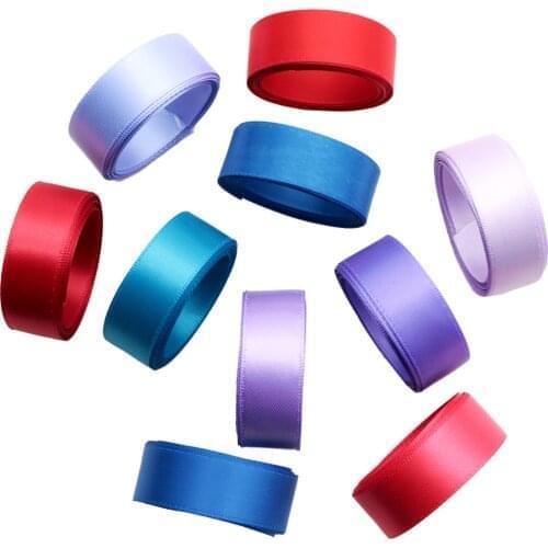 16mm Plain Satin Ribbon Set 2Yards/roll Bow-knot DIY Wrapping/Party/Art Sewing Crafts Home Packing Gift,1Yc16934