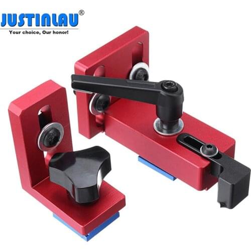 30/45 Type Woodworking Chute Backing Connector T-track Slot Miter Gauge Machinery Part Module Track Stop Locator Rail Retainer