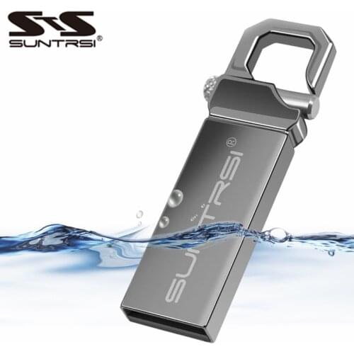 Suntrsi pendrive 64gb 32gb16gb 8gb USB Flash Drive 128gb Pen drive флешка waterproof 4gb u disk 2.0 memoria usb stick gift
