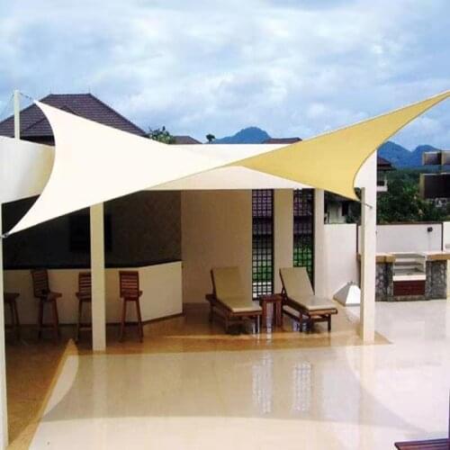 Waterproof Rectangle Sunshade Sail 3*5M Sun-Shelter Awnings Outdoor Garden Canopy Beach Camping Awning Tent