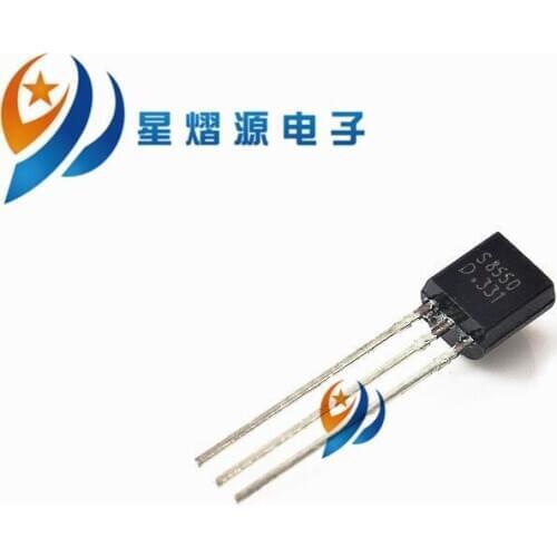 200pcs S8550 0.5A/40V PNP TO-92 NEW IN STOCK