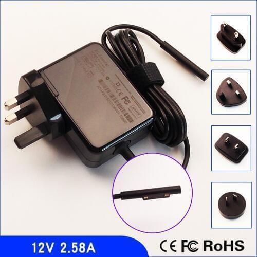 AJEYO 12V 2.58A AC Adapter Power Supply Battery Charger for Microsoft Surface Pro 3 Pro 4 (i5 i7 ) Tablet 1625