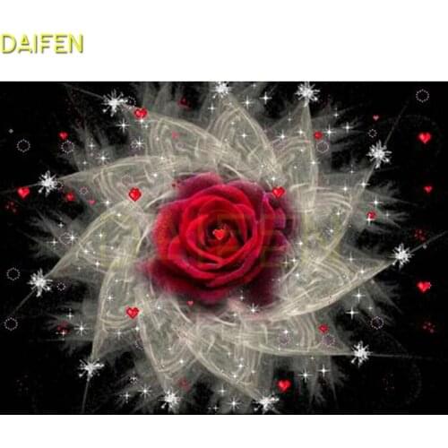 DIY Diamond painting Cross stitch HomeDecoration Full Square Diamond embroidery Rose mandala Full Round Diamond mosaic Star love