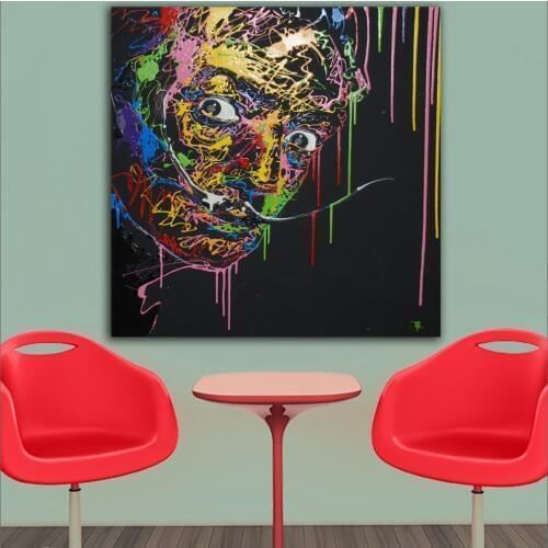 Large size Printing Oil Painting Abstract salvador dali wall art canvas prints pictures for living room and bedroom No Frame