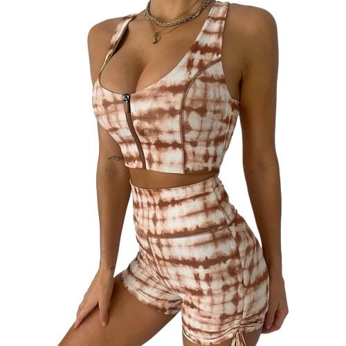 Workout Gym Clothing Women Sportswear Free Choice Sets For Women 2 Piece Seamless Crop Tank High Waist Shorts Yoga Outfits