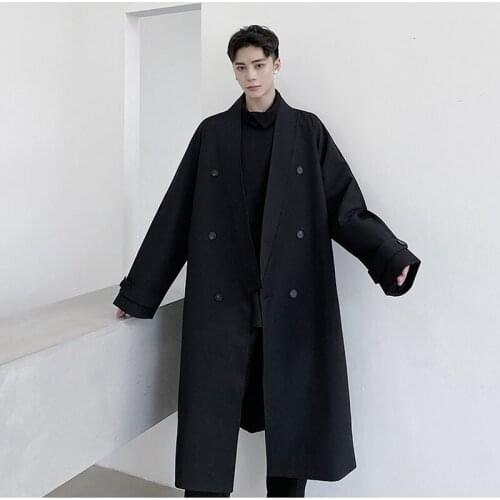 EMAIGI Men's Trench Coats