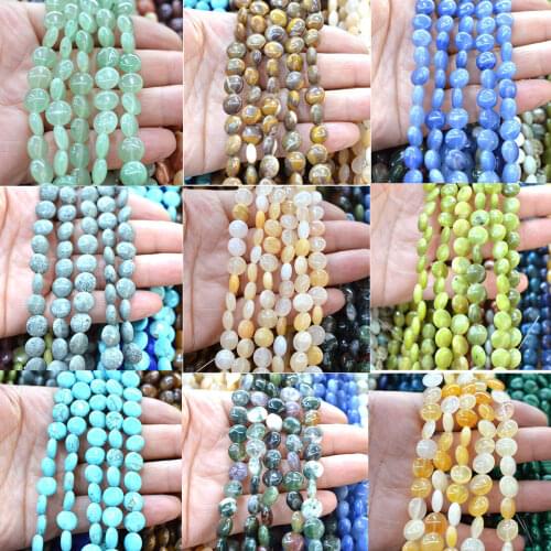 FLTMRH Round Natural Stone Beads Pink Quartz Amethysts Crystal Agates Beads For Jewelry Making For Beadwork DIY Bracelet