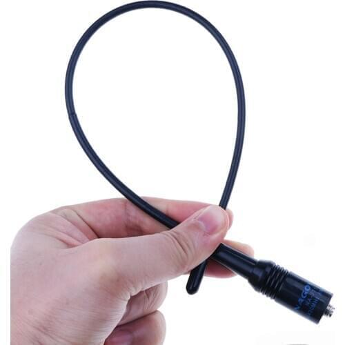 Kebidumei HOT Flexible NA-771 NA771 SMA-F SMA Female Dual Wide Band Antenna VHF/UHF 144/430MHz Two Way Radio for UV-5R BF-888S