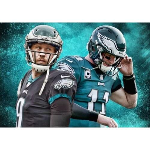 JMINE Div 5D Eagle American football Full Diamond Painting cross stitch kits art High Quality Sports 3D paint by diamonds