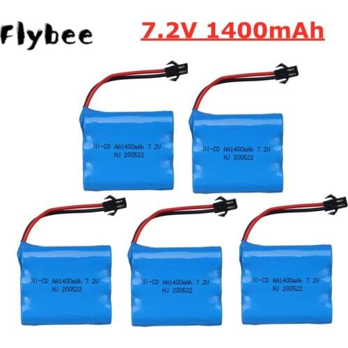 7.2v 1400mah NICD Battery For Rc toys Cars Tanks Robots Boats Guns 7.2v 700mah Rechargeable Battery 6* AA NI-CD Battery Pack